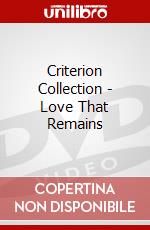 Criterion Collection - Love That Remains dvd