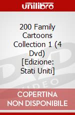 200 Family Cartoons Collection 1 (4 Dvd) [Edizione: Stati Uniti] dvd