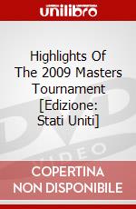 Highlights Of The 2009 Masters Tournament [Edizione: Stati Uniti] dvd