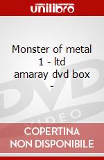 Monster of metal 1 - ltd amaray dvd box - dvd