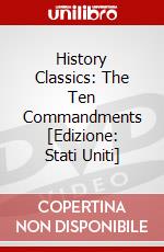 History Classics: The Ten Commandments [Edizione: Stati Uniti] dvd