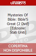 Mysteries Of Bible: Bible'S Great (2 Dvd) [Edizione: Stati Uniti] dvd