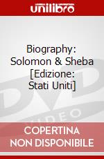 Biography: Solomon & Sheba [Edizione: Stati Uniti] dvd
