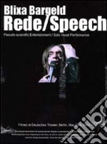 Blixa Bargeld. Rede / Speech dvd