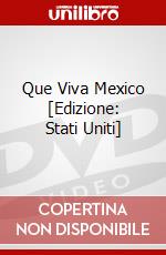 Que Viva Mexico [Edizione: Stati Uniti] dvd