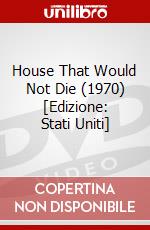 House That Would Not Die (1970) [Edizione: Stati Uniti] dvd