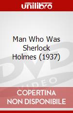 Man Who Was Sherlock Holmes (1937) dvd