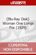 (Blu-Ray Disk) Woman One Longs For (1929) brd