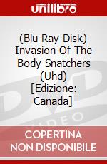 (Blu-Ray Disk) Invasion Of The Body Snatchers (Uhd) [Edizione: Canada] brd