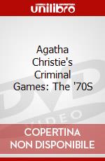 Agatha Christie's Criminal Games: The '70S dvd