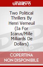 Two Political Thrillers By Henri Verneuil (Ia For Icarus/Mille Milliards De Dollars) dvd