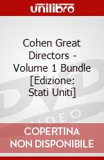 Cohen Great Directors - Volume 1 Bundle [Edizione: Stati Uniti] dvd