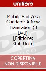 Mobile Suit Zeta Gundam: A New Translation (3 Dvd) [Edizione: Stati Uniti] dvd