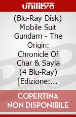 (Blu-Ray Disk) Mobile Suit Gundam - The Origin: Chronicle Of Char & Sayla (4 Blu-Ray) [Edizione: Stati Uniti] brd