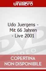 Udo Juergens - Mit 66 Jahren - Live 2001 dvd