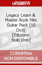 Legacy Learn & Master Rock Hits Guitar Pack (10 Dvd) [Edizione: Stati Uniti] dvd