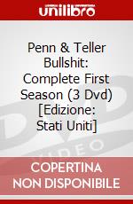 Penn & Teller Bullshit: Complete First Season (3 Dvd) [Edizione: Stati Uniti] dvd