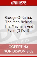 Stooge-O-Rama: The Men Behind The Mayhem And Even (3 Dvd) dvd