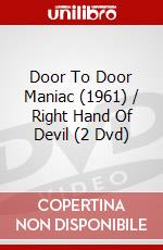 Door To Door Maniac (1961) / Right Hand Of Devil (2 Dvd) dvd