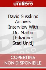 David Susskind Archive: Interview With Dr. Martin [Edizione: Stati Uniti] film in dvd