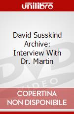 David Susskind Archive: Interview With Dr. Martin dvd