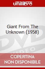 Giant From The Unknown (1958) dvd