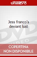 Jess franco's deviant lust dvd