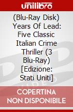 (Blu-Ray Disk) Years Of Lead: Five Classic Italian Crime Thriller (3 Blu-Ray) [Edizione: Stati Uniti] brd