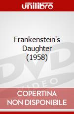 Frankenstein's Daughter (1958) dvd