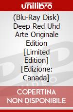 (Blu-Ray Disk) Deep Red Uhd Arte Originale Edition [Limited Edition] [Edizione: Canada] brd
