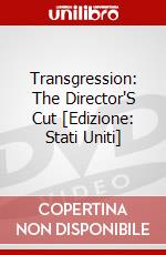 Transgression: The Director'S Cut [Edizione: Stati Uniti] dvd