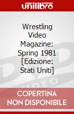 Wrestling Video Magazine: Spring 1981 [Edizione: Stati Uniti] dvd