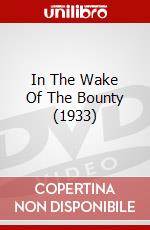 In The Wake Of The Bounty (1933) dvd