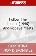 Follow The Leader (1946) And Popeye Meets dvd