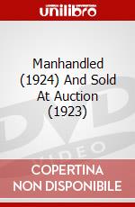 Manhandled (1924) And Sold At Auction (1923) dvd