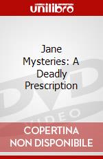 Jane Mysteries: A Deadly Prescription dvd