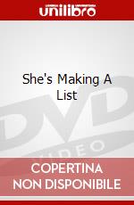 She's Making A List dvd