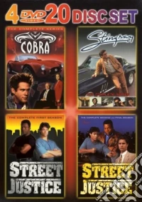 Stingray / Street Justice / Cobra / Action Pack (Complete Serie Box Set) Action Pack (20 Dvd) dvd