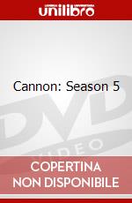 Cannon: Season 5 dvd
