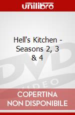 Hell's Kitchen - Seasons 2, 3 & 4 dvd