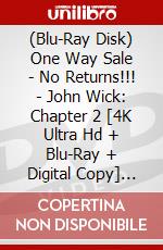 (Blu-Ray Disk) One Way Sale - No Returns!!! - John Wick: Chapter 2 [4K Ultra Hd + Blu-Ray + Digital Copy] (Bilingual) [Edizione: Stati Uniti] brd