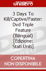 3 Days To Kill/Captive/Faster: Dvd Triple Feature (Bilingual) [Edizione: Stati Uniti] dvd