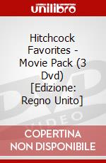 Hitchcock Favorites - Movie Pack (3 Dvd) [Edizione: Regno Unito] dvd