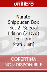 Naruto Shippuden Box Set 2: Special Edition (3 Dvd) [Edizione: Stati Uniti] dvd