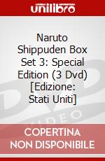 Naruto Shippuden Box Set 3: Special Edition (3 Dvd) [Edizione: Stati Uniti] dvd