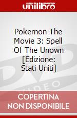 Pokemon The Movie 3: Spell Of The Unown [Edizione: Stati Uniti] dvd