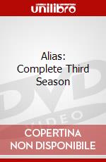 Alias: Complete Third Season dvd
