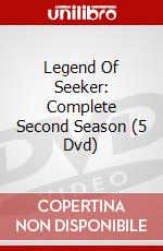 Legend Of Seeker: Complete Second Season (5 Dvd) dvd