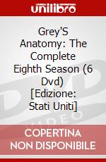 Grey'S Anatomy: The Complete Eighth Season (6 Dvd) [Edizione: Stati Uniti] dvd