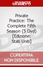 Private Practice: The Complete Fifth Season (5 Dvd) [Edizione: Stati Uniti] dvd
